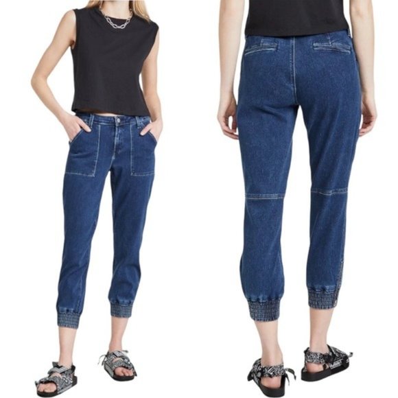 J BRAND Arkin Zip Ankle Joggers Jeans in Intrepid NWT - Picture 1 of 7